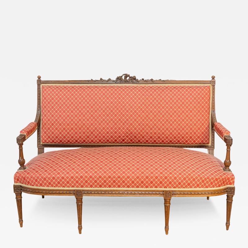 19th Century French Louis XVI Style Sofa Circa 1860