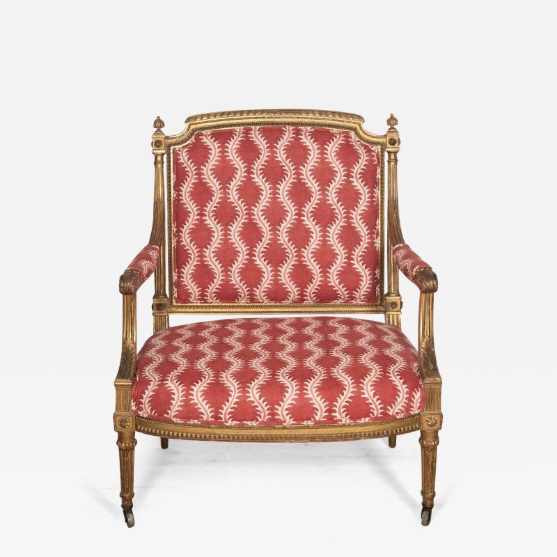 19th Century French Marquise Chair