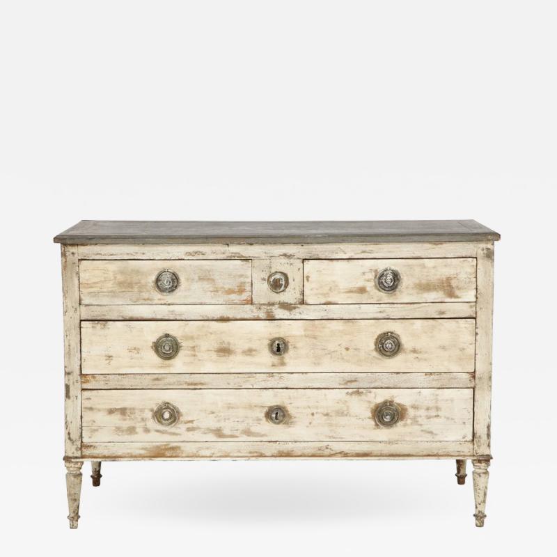 19th Century French Painted Chest