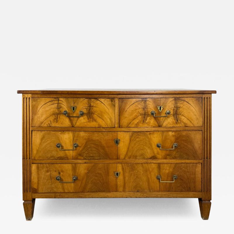 19th Century French Provincial Louis XVI Style Chest of 4 Drawers