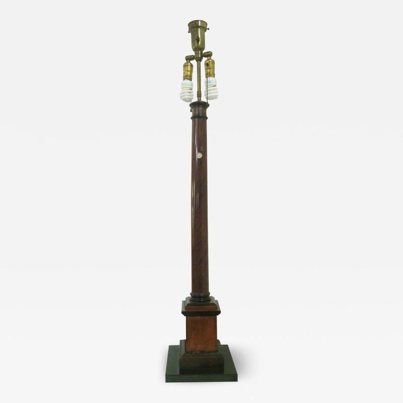 19th Century Georgian Stick Form Tall Table Lamp