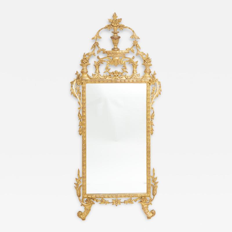 19th Century Gilt Wood Frame Wall Mirror