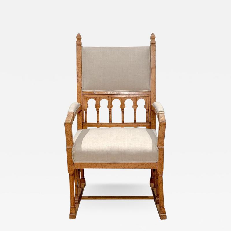 19th Century Gothic Armchair