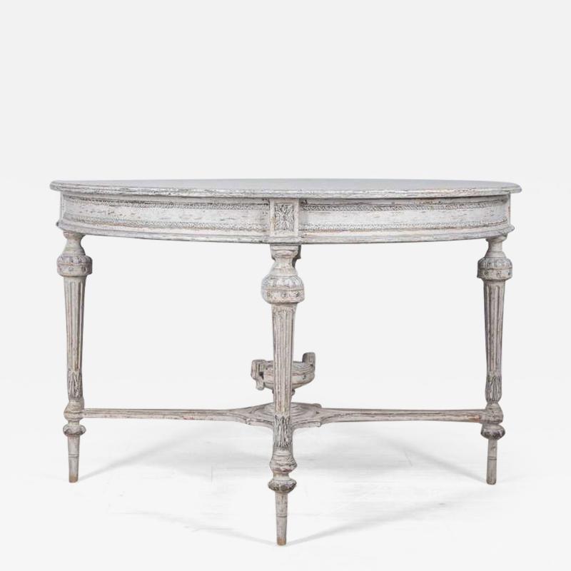 19th Century Gustavian Style Round Table