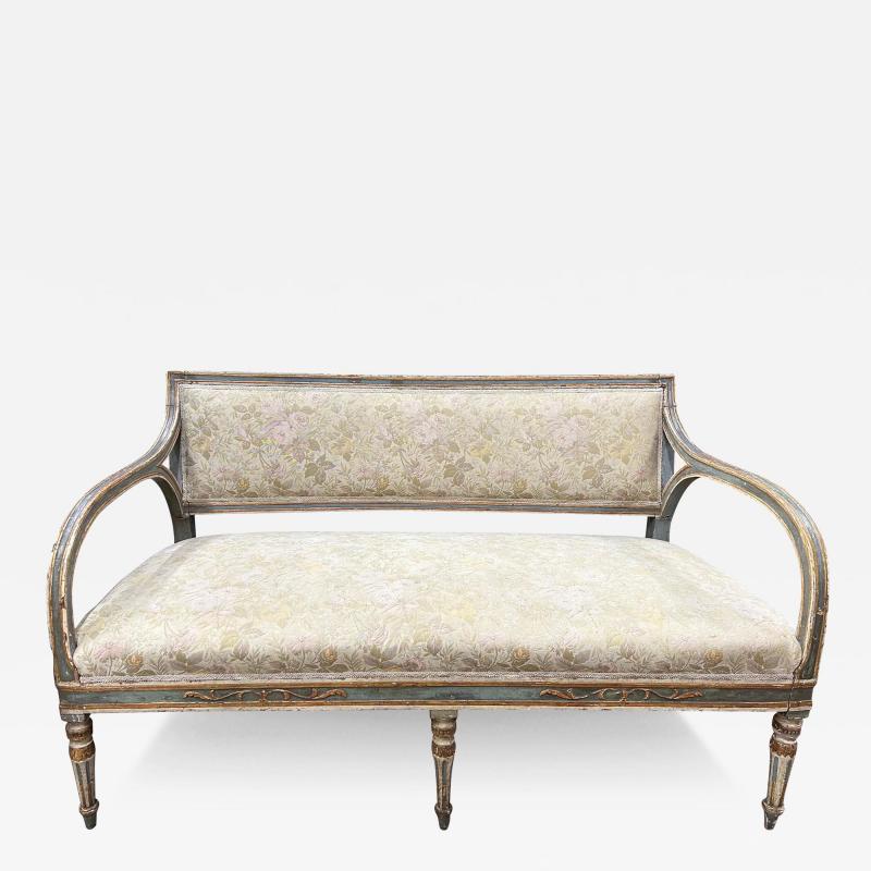 19th Century Italian Louis XVI Style Sofa