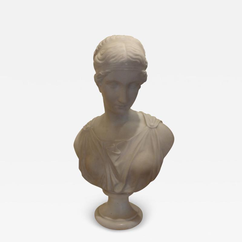 19th Century Italian Marble Bust of Aphrodite