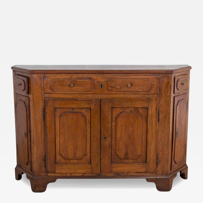 19th Century Italian Tuscan Walnut Sideboard