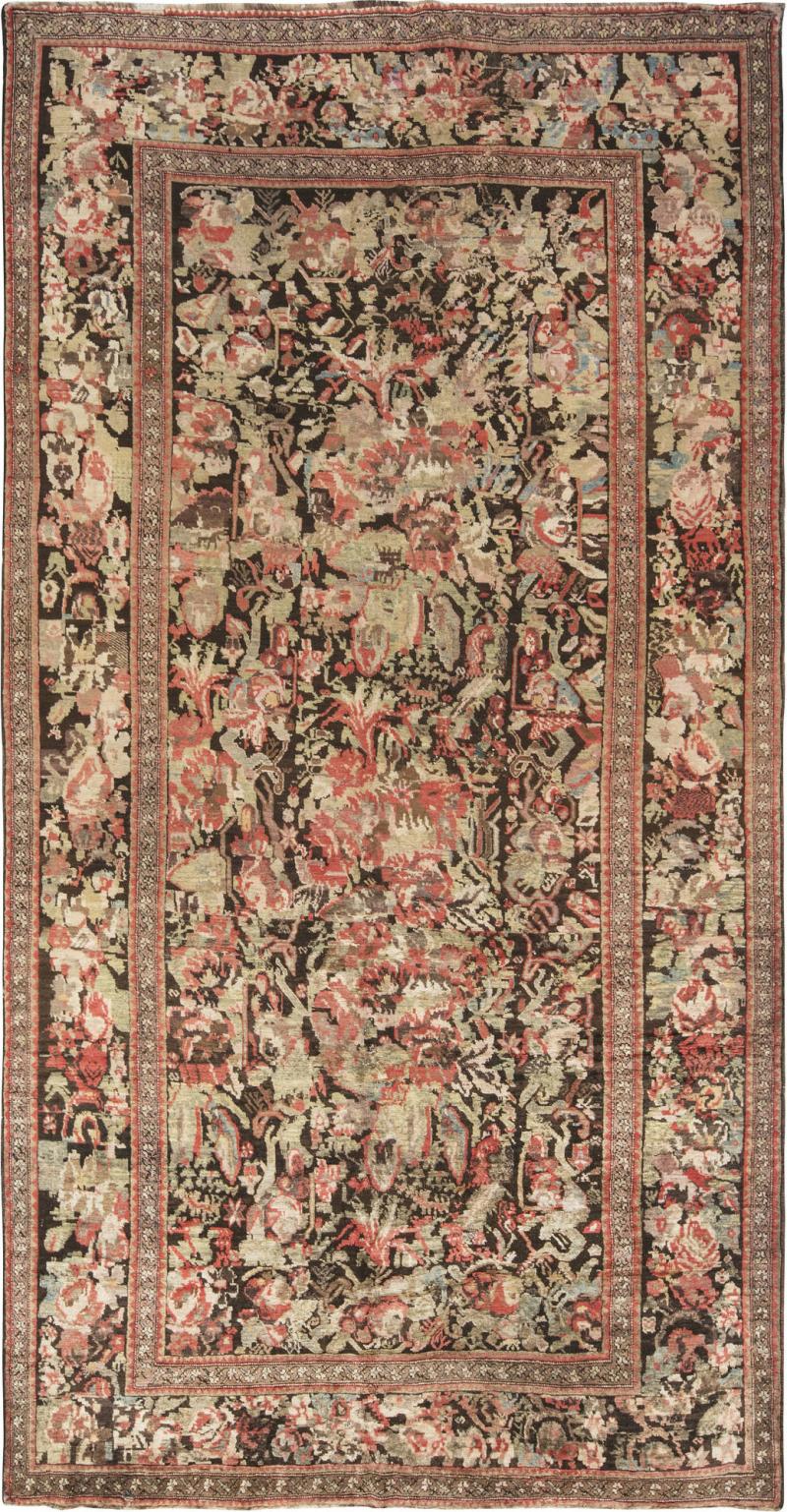 19th Century Karabagh Handmade Wool Carpet