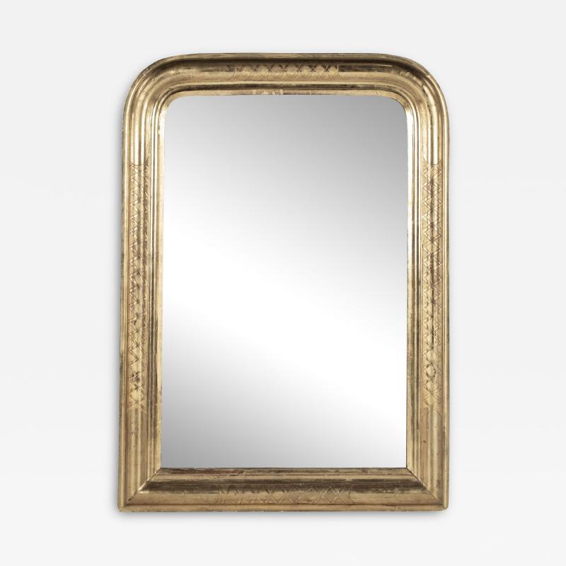 19th Century Louis Philippe Gilt Mirror