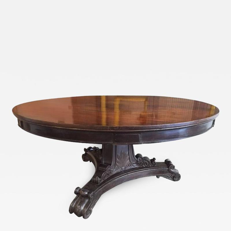 19th Century Mahogany Regency Style Table