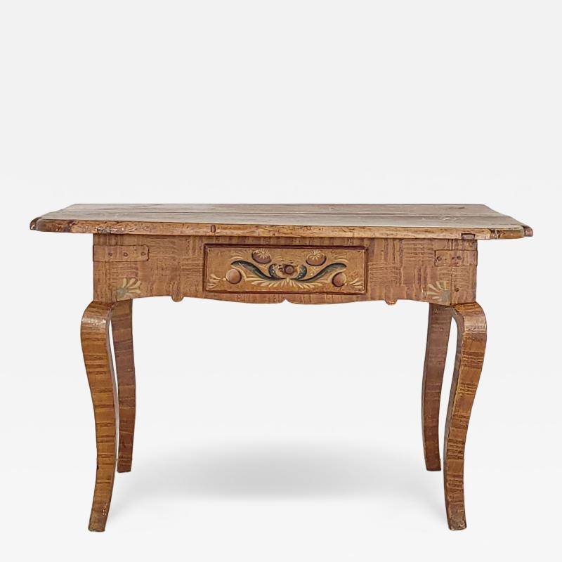 19th Century Painted Swedish Table circa 1860
