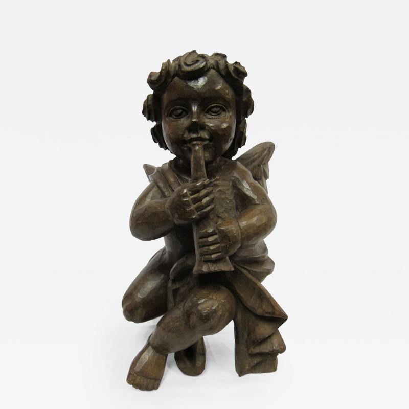 19th Century Putto Baroque Sculpture