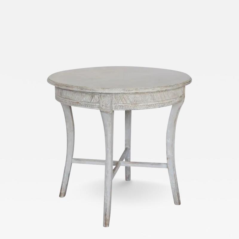 19th Century Round Gustavian Table