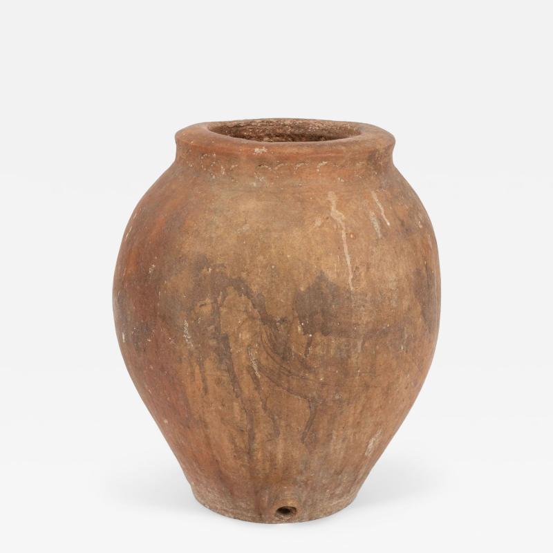 19th Century Rustic Spanish Terracotta Olive Jar