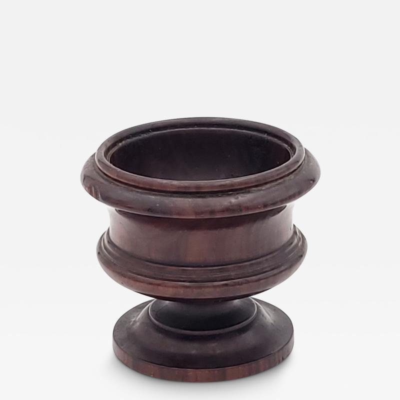 19th Century Small Treen Urn England circa 1890 As Is