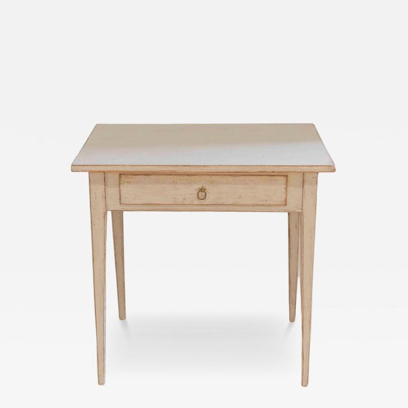 19th Century Swedish Desk Painted Wood Antique Design Circa 1890