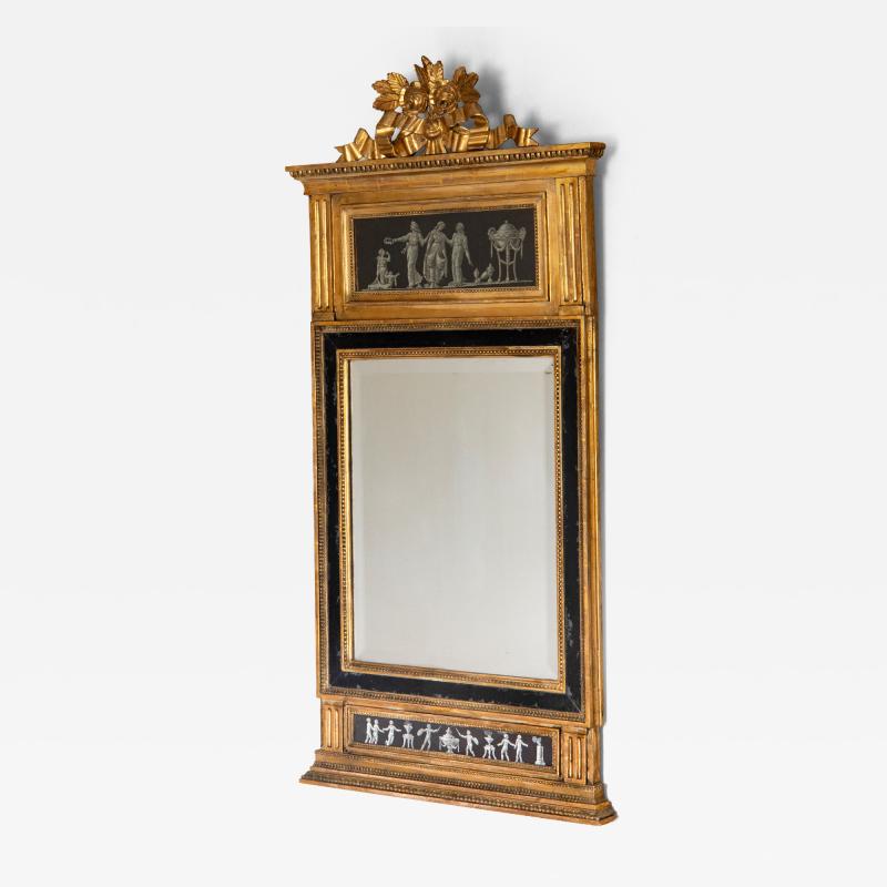 19th Century Swedish Empire Mirror