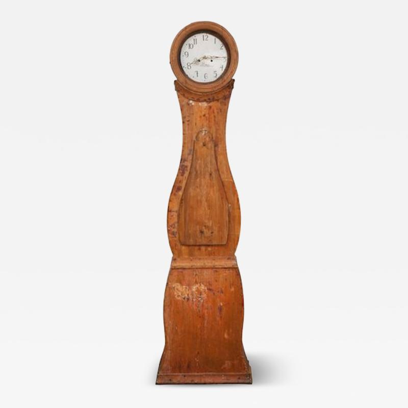 19th Century Swedish Long Case Clock