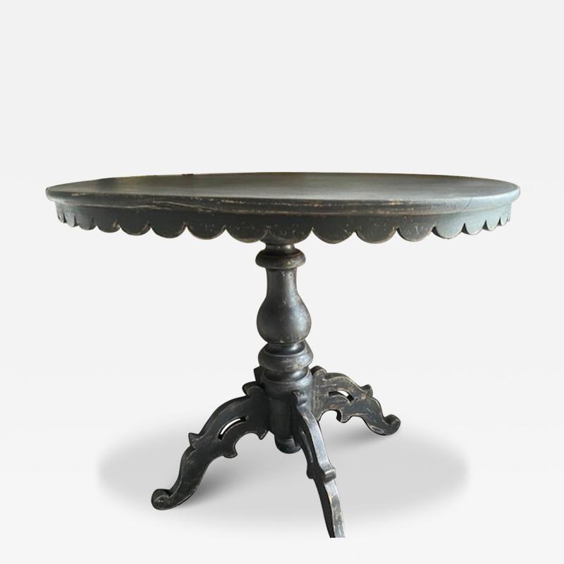 19th Century Swedish Neo Gothic tripod table