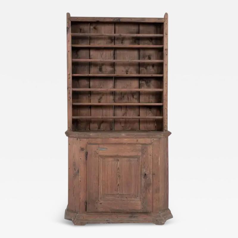 19th Century Swedish Plate Rack Cabinet