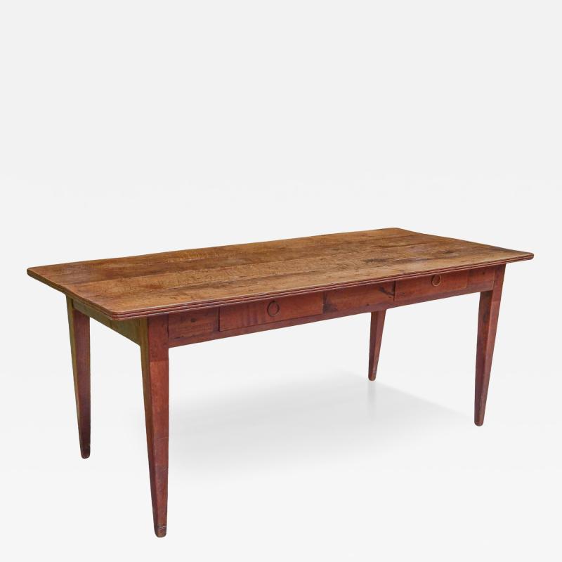 19th Century Table With Drawers