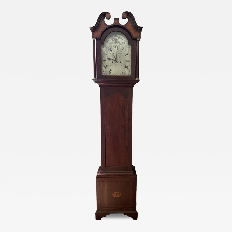 19th Century Tall Case Clock Connecticut