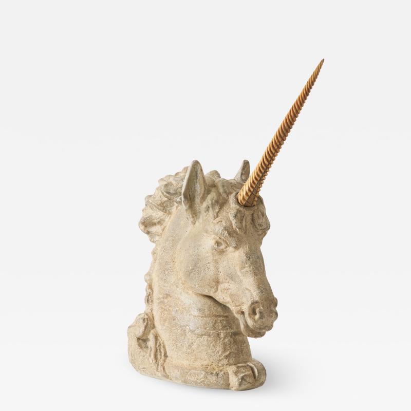 19th Century Terracotta Unicorn