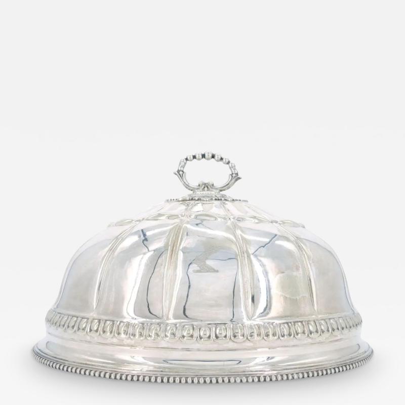 19th Century Victorian English Silverplate Meat Dome
