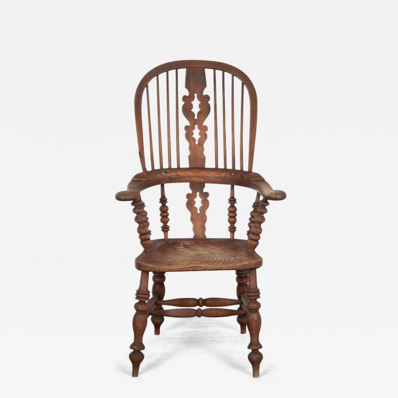 19th Century Yorkshire Broad Windsor Armchair