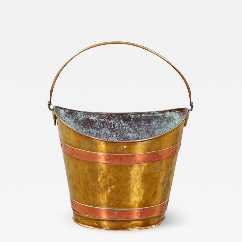 19th c Boat Shaped Bucket