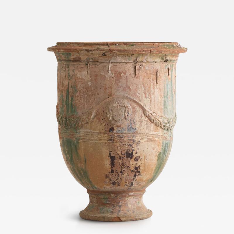 19th c French Anduze Jardiniere signed Andr Caulet 1860 Montpellier