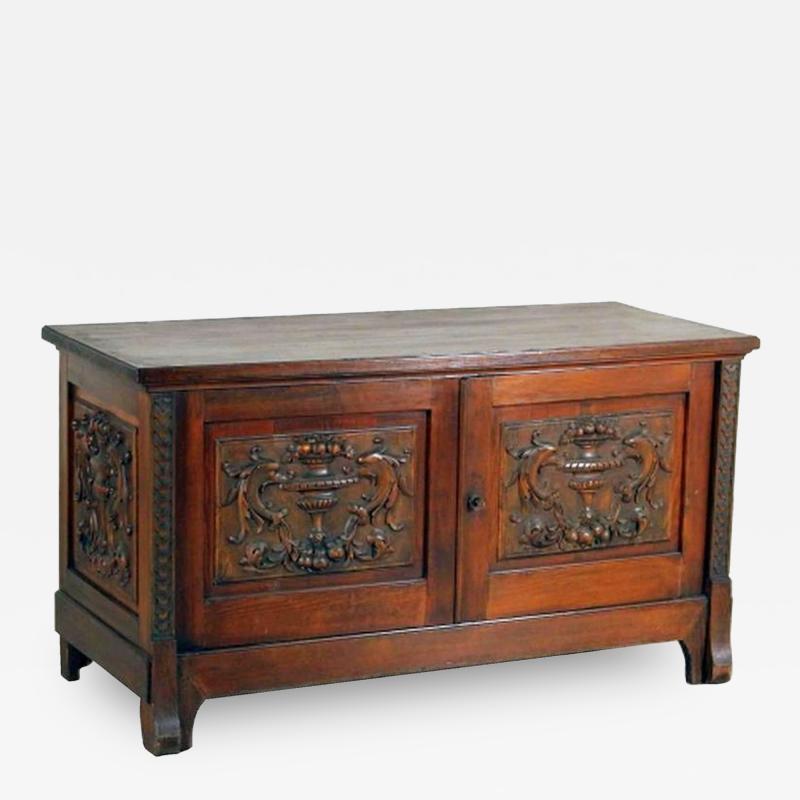 19th c Tuscan Walnut Buffet