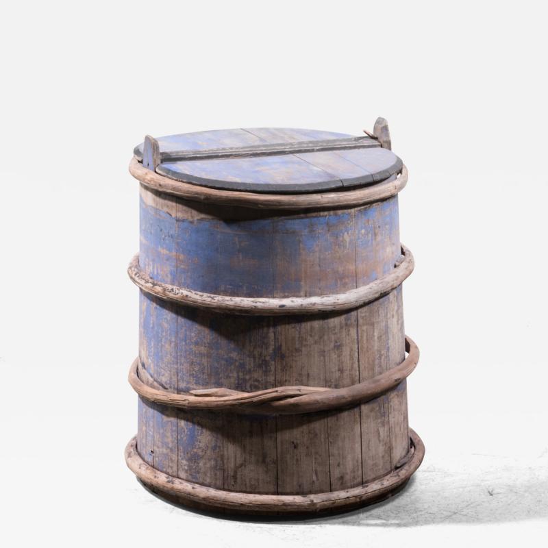 19th century Folk art barrel from Sweden