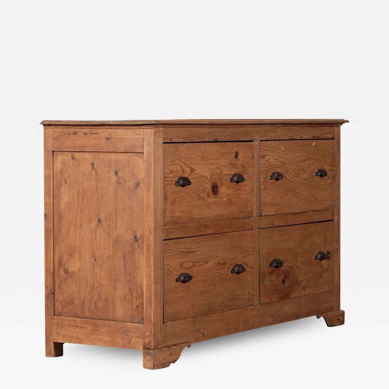19thC English Pine Haberdashery Drawers