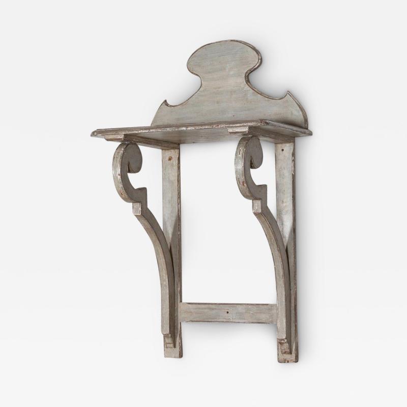 19thC French Painted Shop Table Console