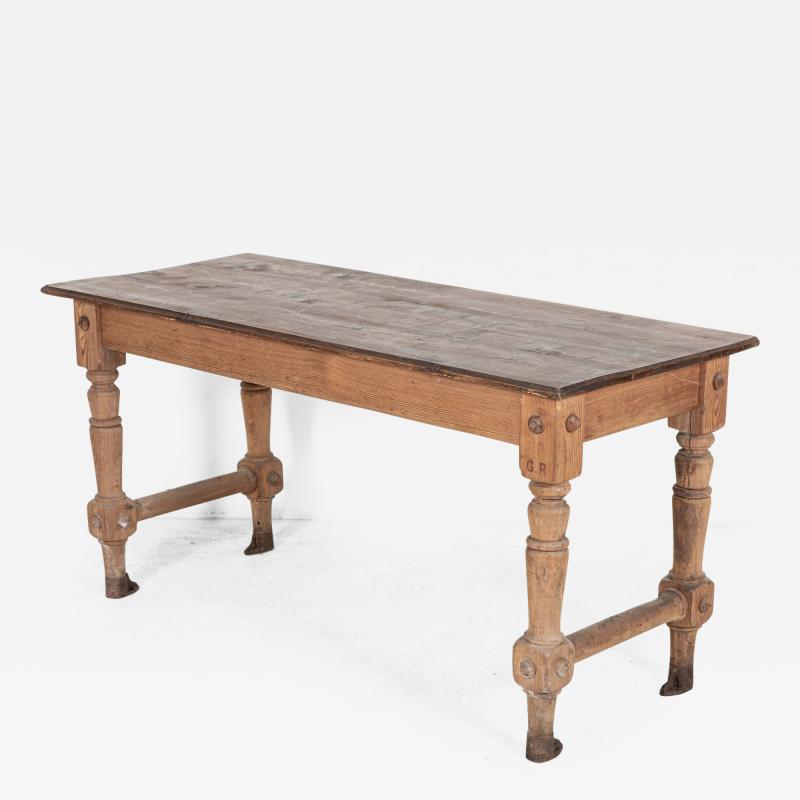 19thC Welsh Pine Post Office Sorting Counter Table
