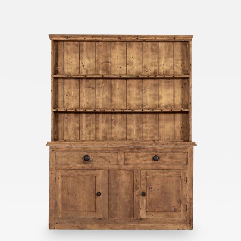 19thc English Vernacular Pine Dresser