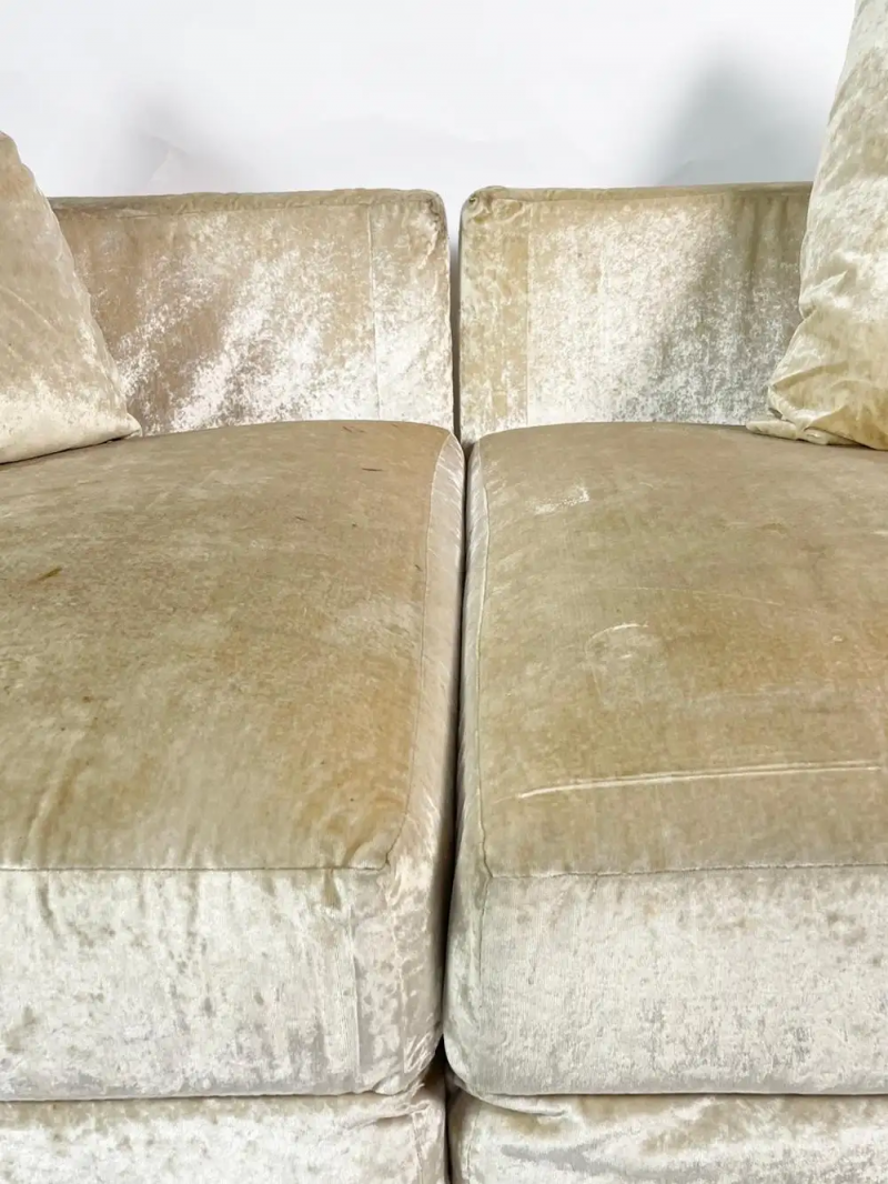 2 Piece Sectional Sofa made in Italy by Saba Italia