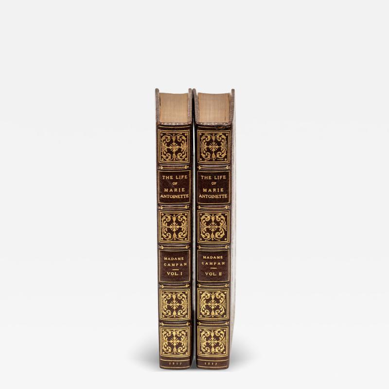 2 Volumes Campan Jeanne L H Memoirs Of The Private Life Of Marie Antoinette