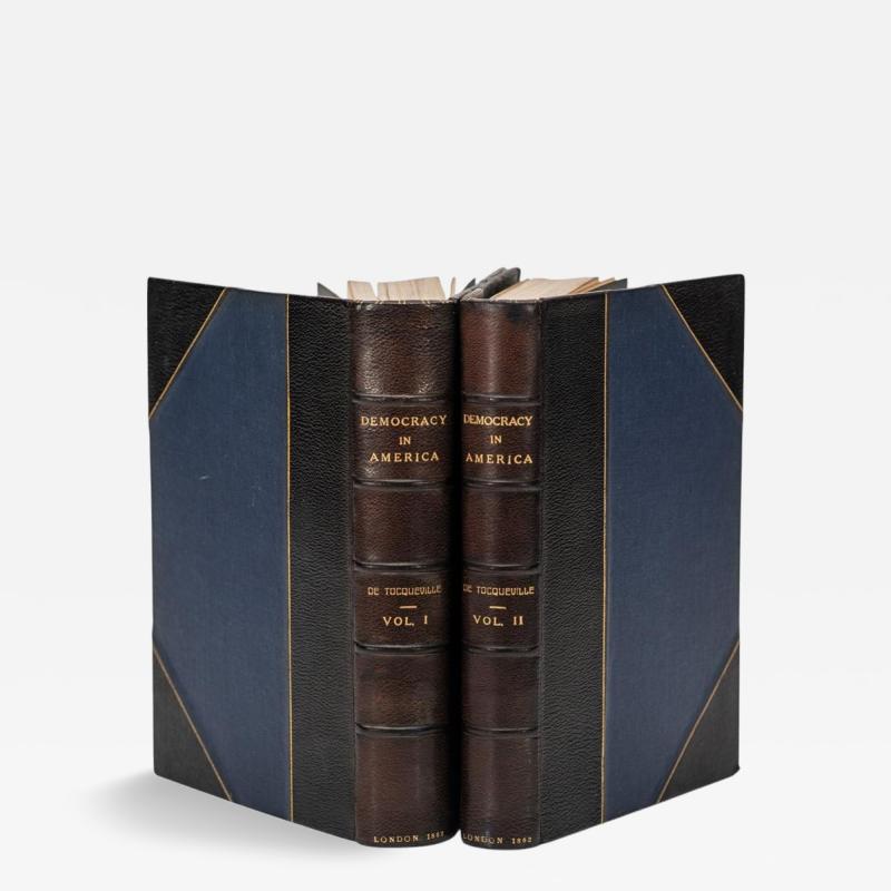 2 vol Alexis de Tocqueville Democracy in America