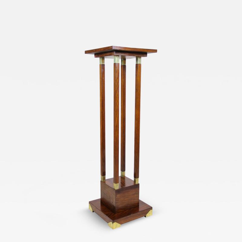 20th Century Art Nouveau Palisander Pedestal Austria circa 1900