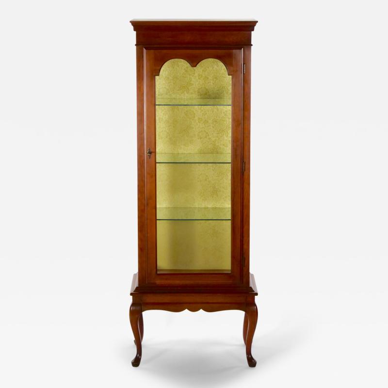 20th Century Empire Style Small Curio Display Cabinet