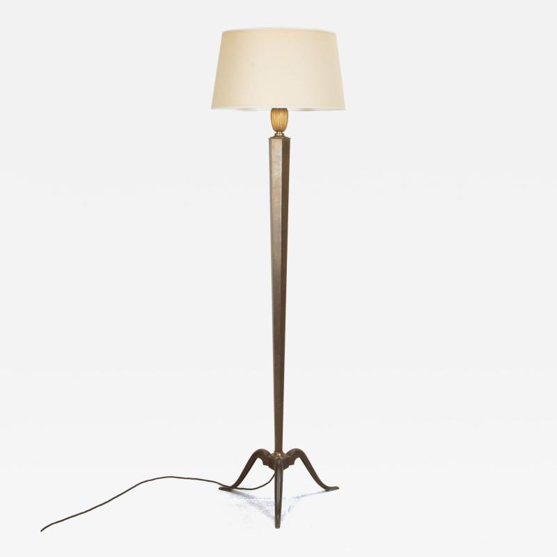 20th Century French Art Deco Genet et Michon Floor Lamp