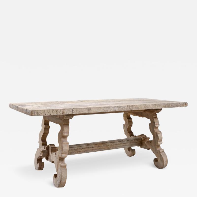 20th Century French Oak Dining Table