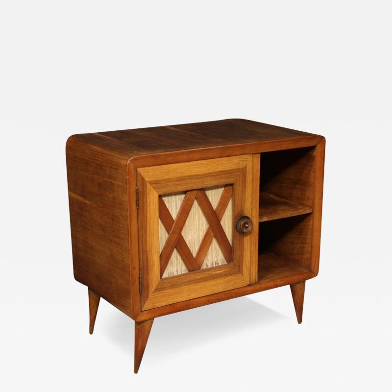 20th Century Gio Ponti Style Italian Nightstand