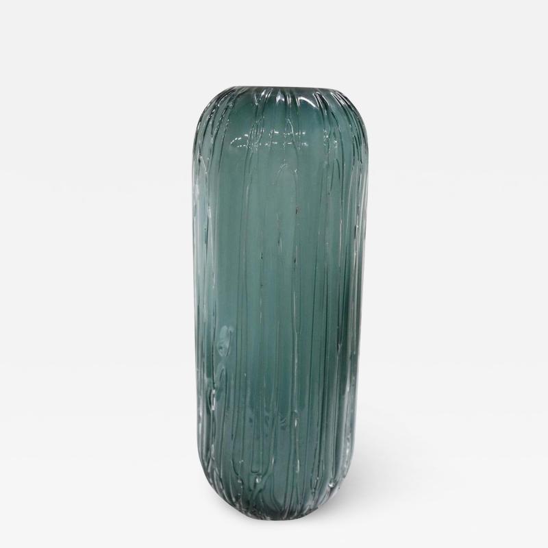 20th Century Italian Murano Artistic Glass Vase 1970s