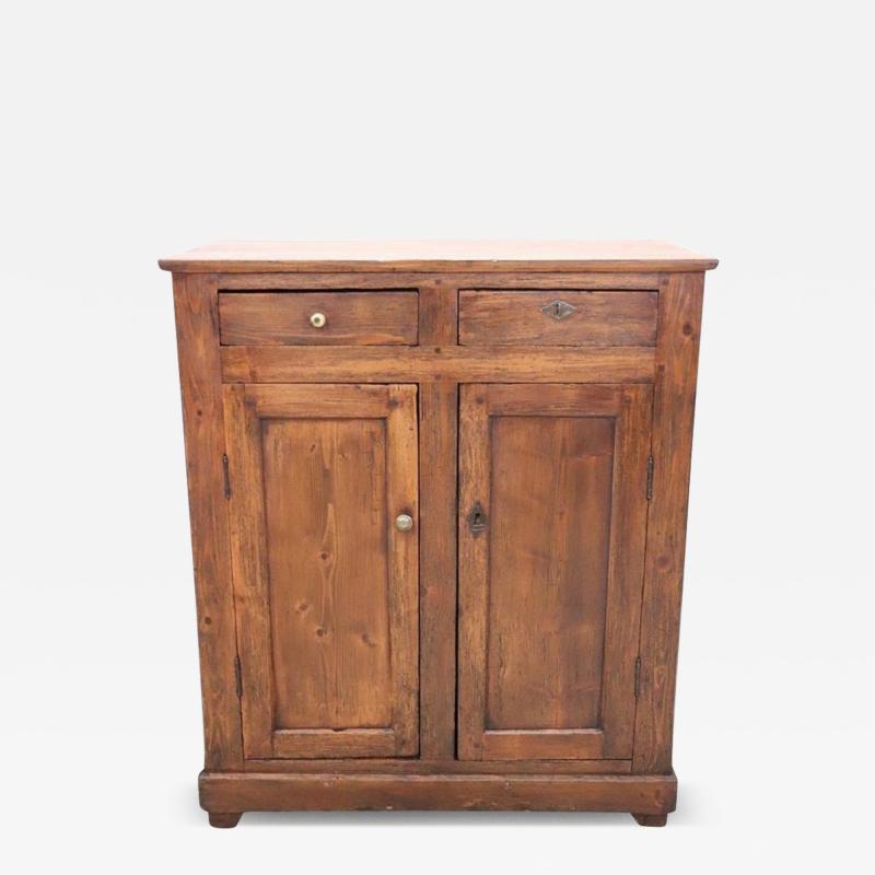20th Century Italian Rustic Buffet in Fir Wood