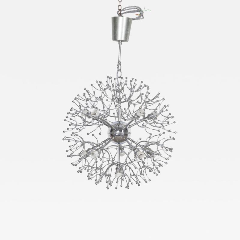 20th Century Italian Snowflake Pendant Light