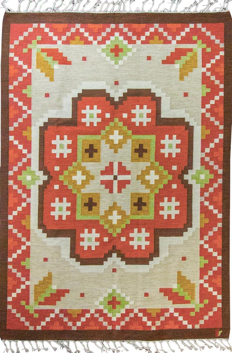 20th Century Swedish Flat Weave Carpet