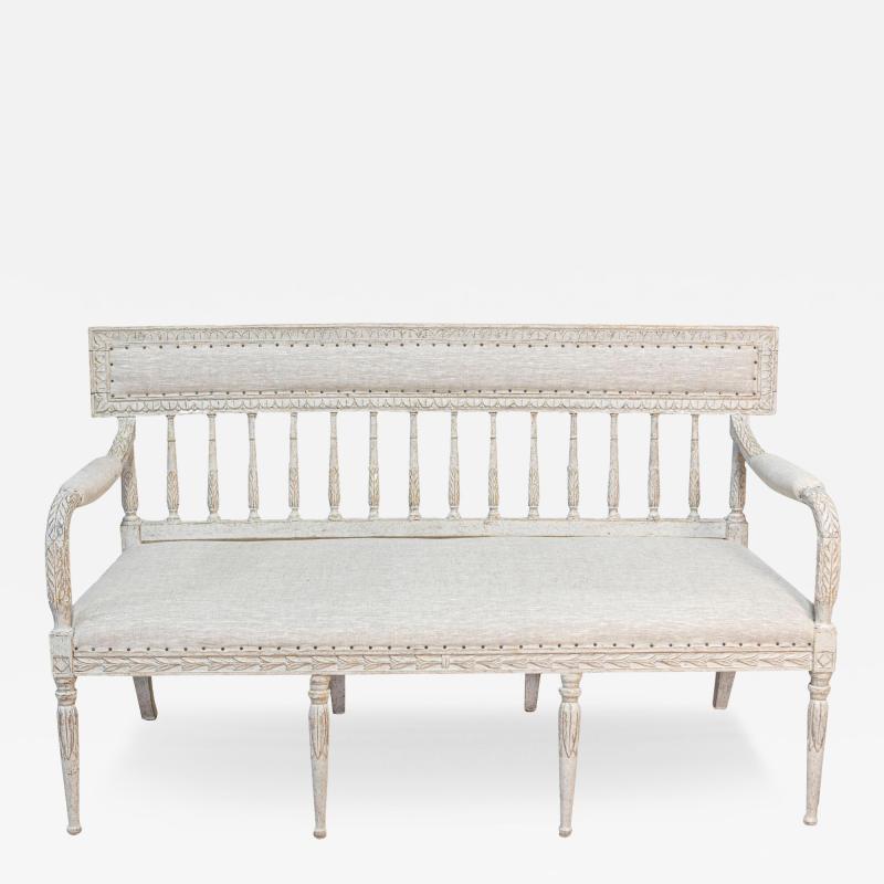 20th Century Swedish Gustavian Style Settee